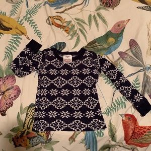 Hanna Andersson long sleeve layering top, size 4